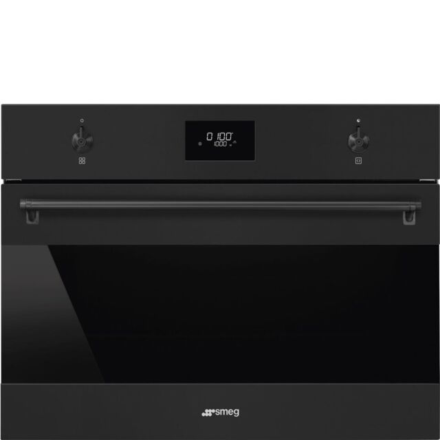 Smeg SO4301M1N Classic Built-In Compact Oven - Black