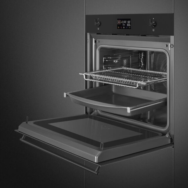 Smeg SO6302M2N Built-In Single Oven with Microwave