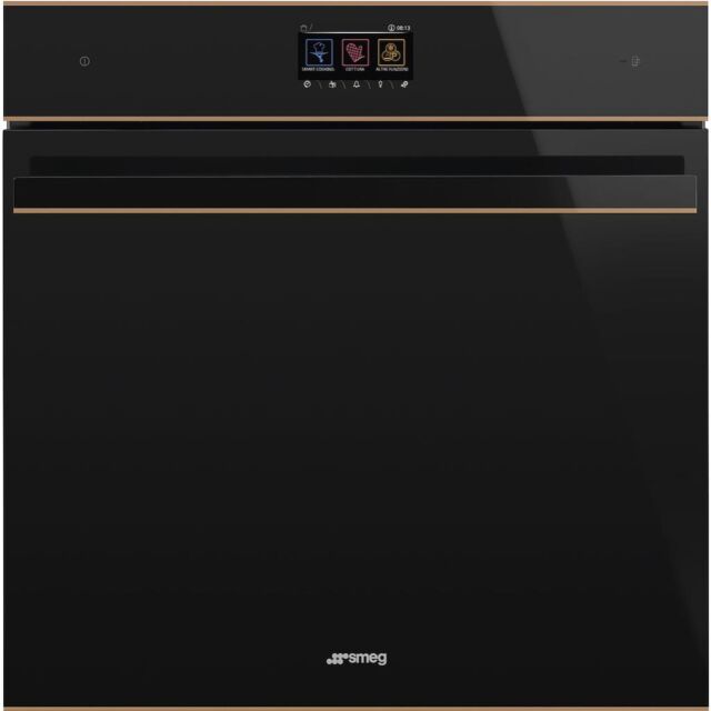 Smeg SOP6604TPNR 60cm Dolce Stil Novo Pyrolytic Oven with VIVOScreen, Copper