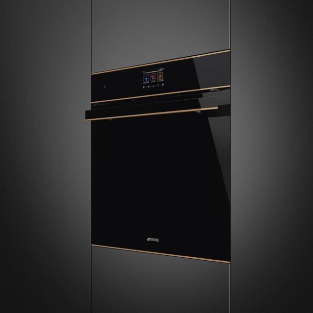 Smeg SOP6604TPNR 60cm Dolce Stil Novo Pyrolytic Oven with VIVOScreen, Copper