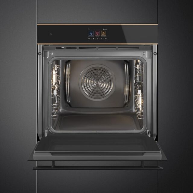 Smeg SOP6604TPNR 60cm Dolce Stil Novo Pyrolytic Oven with VIVOScreen, Copper