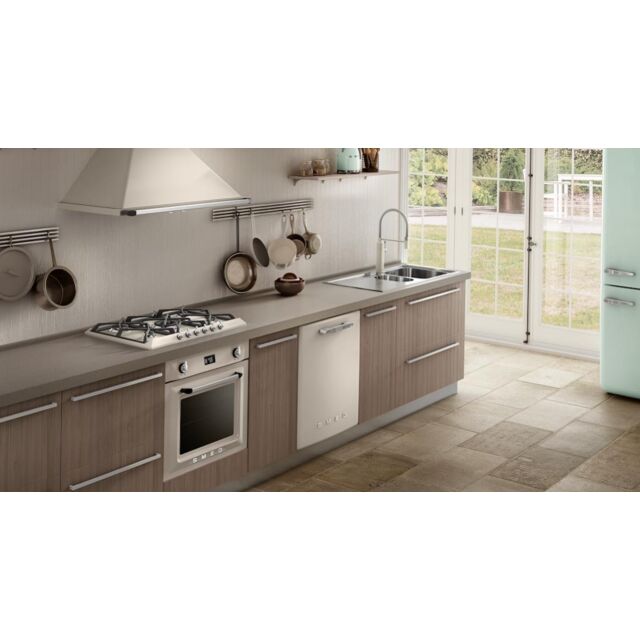 Smeg SF6905P1 60cm Victoria Single Oven in Cream