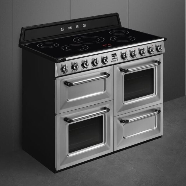 Smeg TR4110IX2 110cm Victoria Stainless Steel Four Cavity Traditional Cooker