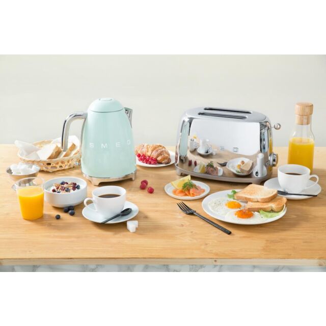 Smeg TSF01SSUK Toaster, Chrome