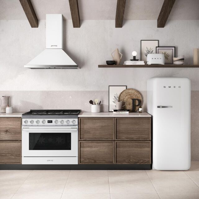 Smeg TSF01WHUK Toaster, White