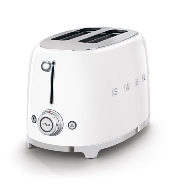 Smeg TSF01WHUK Toaster, White