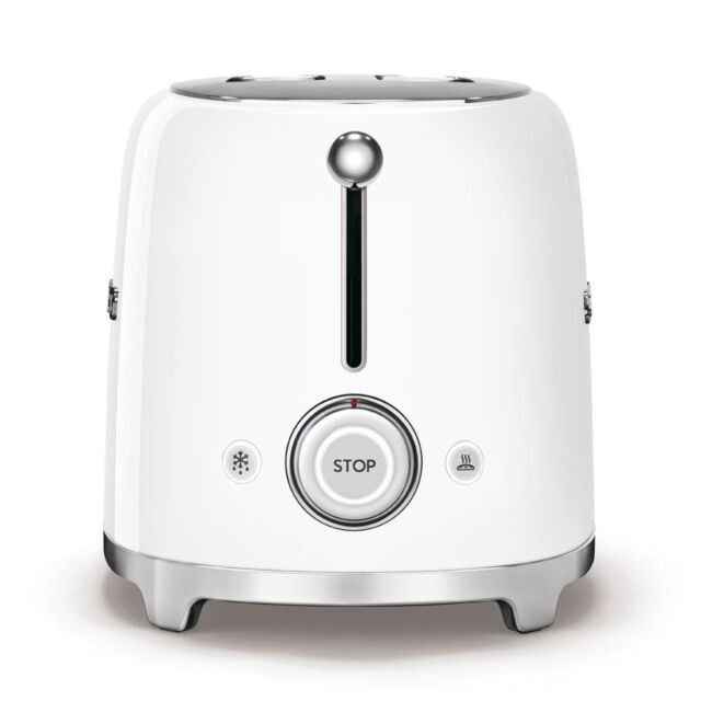 Smeg TSF01WHUK Toaster, White