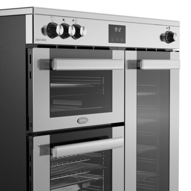 Belling RCA COOKCENTRE 90Ei 90cm Electric Induction Touch Range Cooker - Stainless Steel