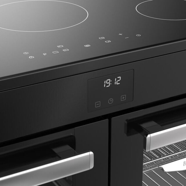 Belling RCA COOKCENTRE 110Ei 110cm Electric Induction Touch Range Cooker - Black