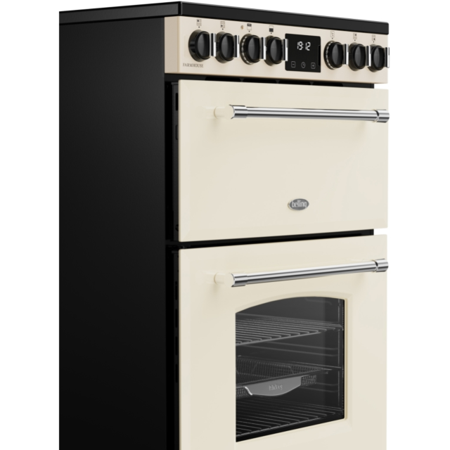 Belling MRA FARMHOUSE 60E 60cm Electric Ceramic Cooker - Cream