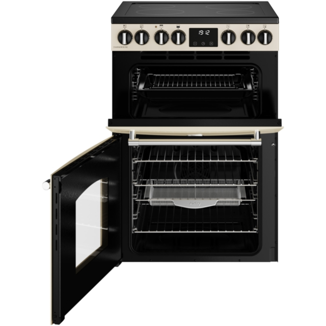 Belling MRA FARMHOUSE 60E 60cm Electric Ceramic Cooker - Cream