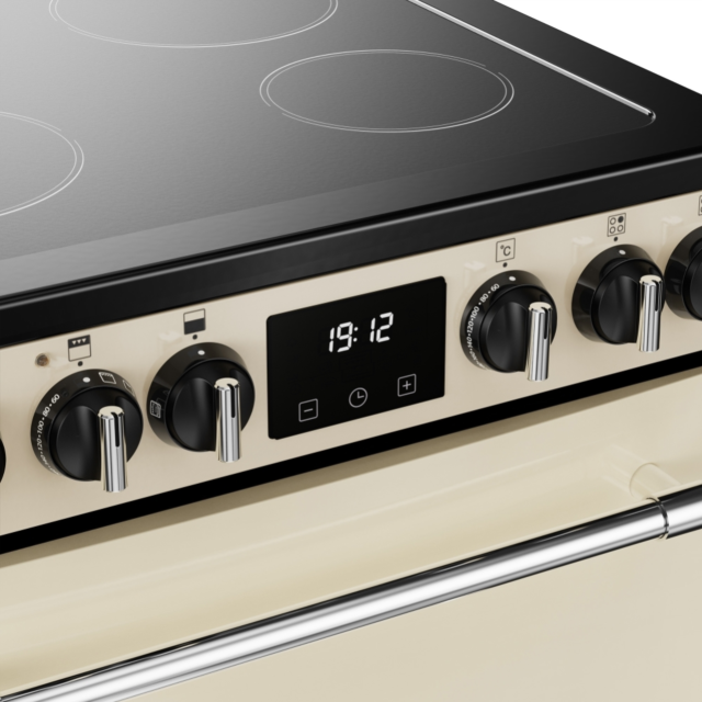 Belling MRA FARMHOUSE 60E 60cm Electric Ceramic Cooker - Cream