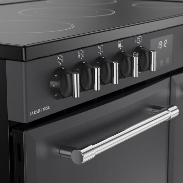 Belling RCA FARMHOUSE 90E 90cm Electric Ceramic Range Cooker - Anthracite
