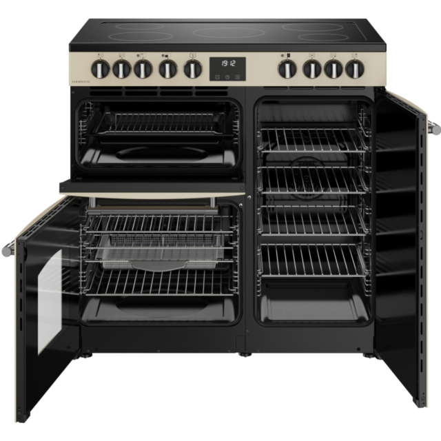 Belling RCA FARMHOUSE 90E 90cm Electric Ceramic Range Cooker - Cream