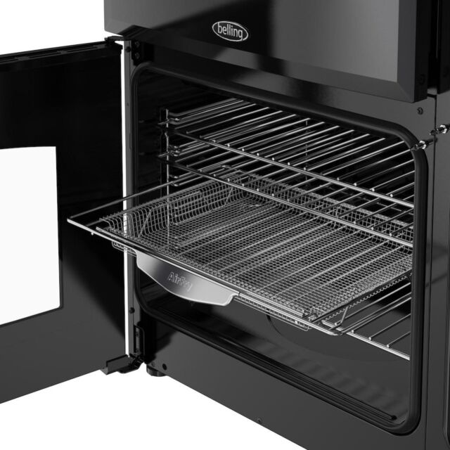 Belling RCA FARMHOUSE 90Ei 90cm Electric Induction Touch Range Cooker - Black