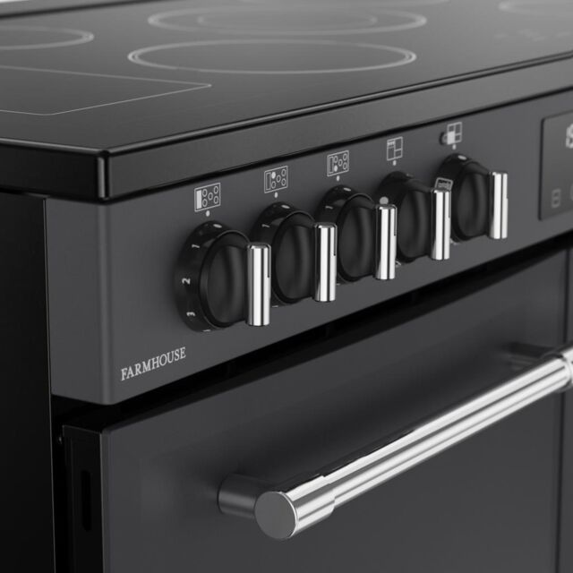 Belling RCA FARMHOUSE 100E 100cm Electric Ceramic Range Cooker - Anthracite