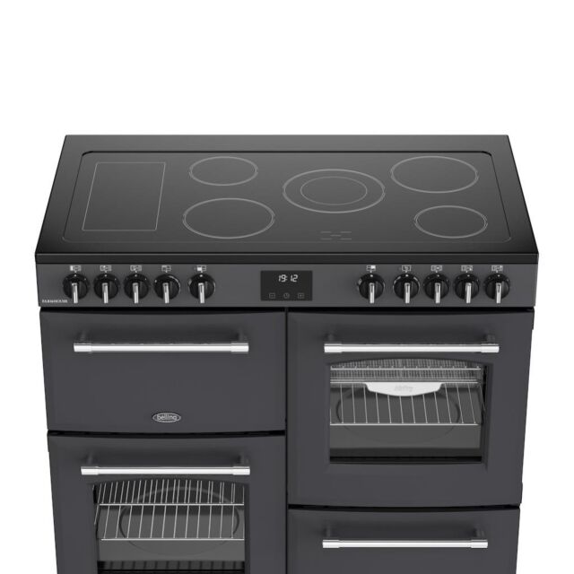 Belling RCA FARMHOUSE 100E 100cm Electric Ceramic Range Cooker - Anthracite
