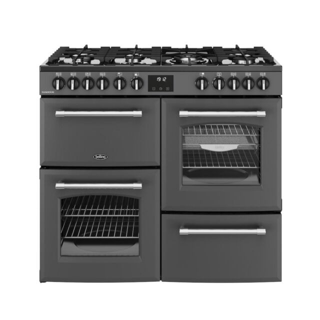 Belling RCA FARMHOUSE 100DF 100cm Dual Fuel Range Cooker - Anthracite