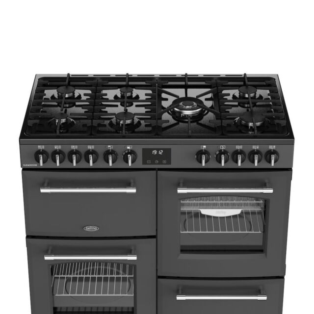 Belling RCA FARMHOUSE 100DF 100cm Dual Fuel Range Cooker - Anthracite