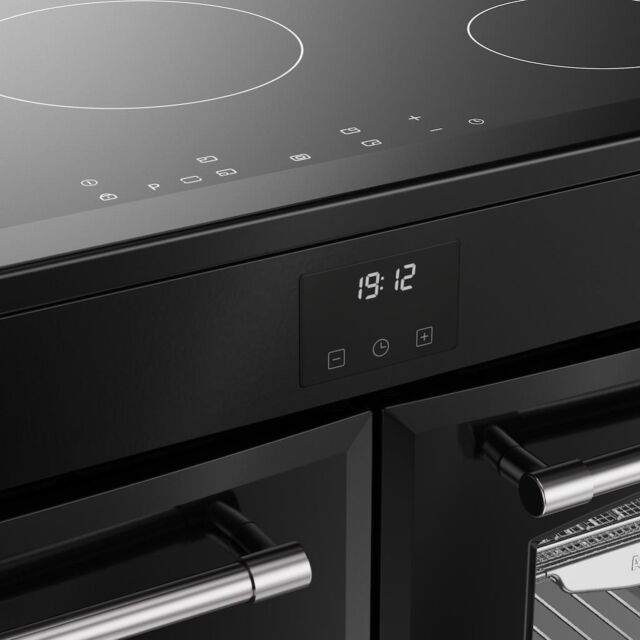 Belling RCA FARMHOUSE 110Ei 110cm Electric Induction Touch Range Cooker - Black