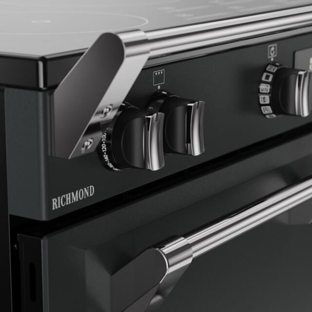 Stoves RCA RICH 90Ei TCH 90cm Richmond Electric Induction Touch Range Cooker - Anthracite
