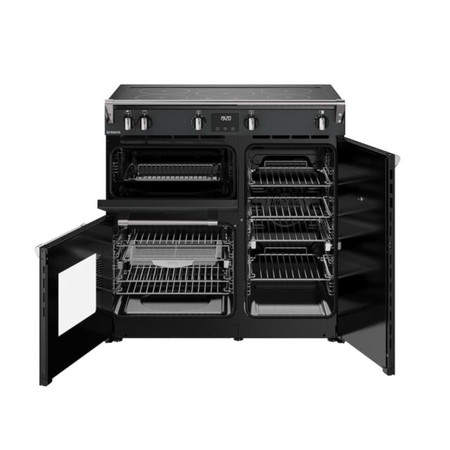 Stoves RCA RICH 90Ei TCH 90cm Richmond Electric Induction Touch Range Cooker - Anthracite