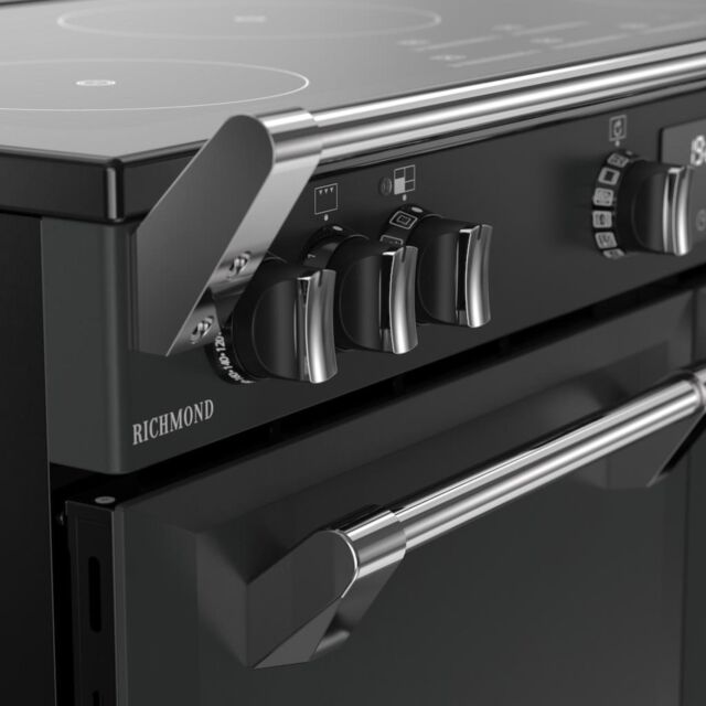 Stoves RCA RICH 100Ei TCH 100cm Richmond Electric Induction Touch Range Cooker - Anthracite