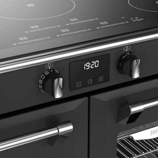 Stoves RCA RICH 100Ei TCH 100cm Richmond Electric Induction Touch Range Cooker - Anthracite