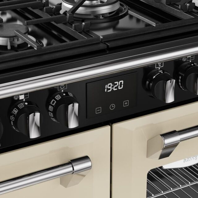 Stoves RCA RICH 110DF 110cm Richmond Dual Fuel Range Cooker - Cream