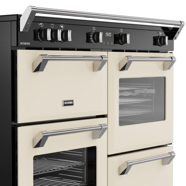 Stoves RCA RICH 110Ei TCH 110cm Richmond Electric Induction Touch Range Cooker - Cream