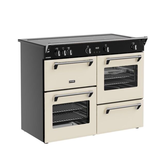 Stoves RCA RICH 110Ei TCH 110cm Richmond Electric Induction Touch Range Cooker - Cream