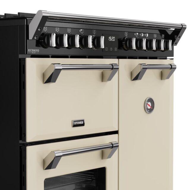 Stoves DX RCA RICH 90DF 90cm Richmond DX Dual Fuel Range Cooker - Cream