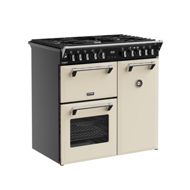 Stoves DX RCA RICH 90DF 90cm Richmond DX Dual Fuel Range Cooker - Cream