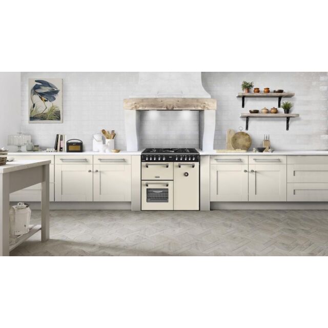 Stoves DX RCA RICH 90DF 90cm Richmond DX Dual Fuel Range Cooker - Cream