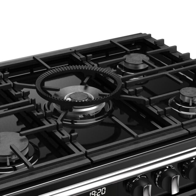 Stoves DX RCA RICH 100DF 100cm Richmond DX Dual Fuel Range Cooker - Black