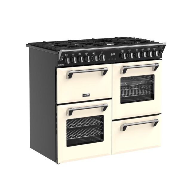 Stoves DX RCA RICH 100DF 100cm Richmond DX Dual Fuel Range Cooker - Cream
