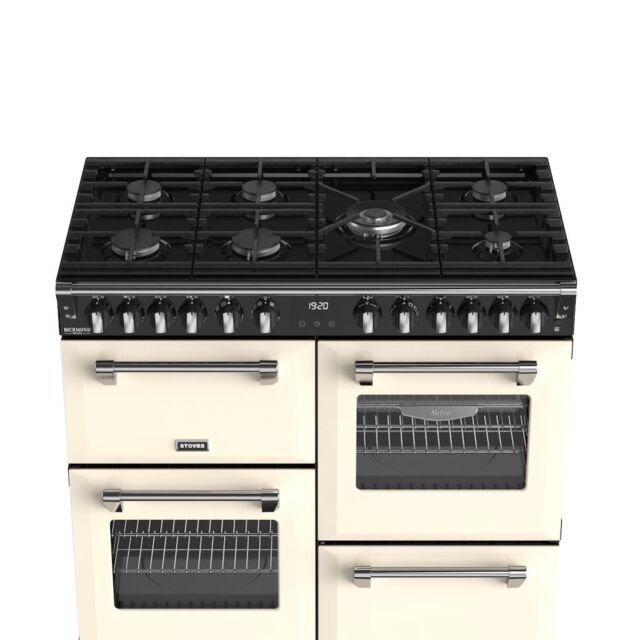 Stoves DX RCA RICH 100DF 100cm Richmond DX Dual Fuel Range Cooker - Cream