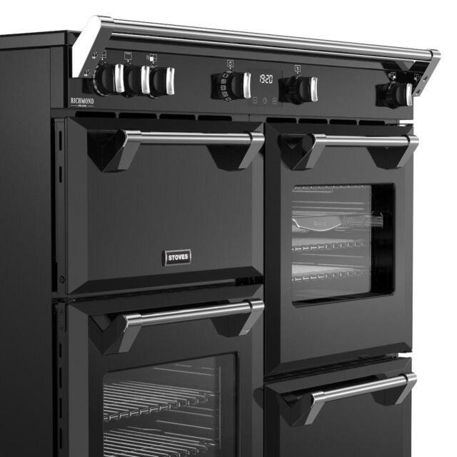 Stoves DX RCA RICH 100Ei ZLS 100cm Richmond DX Electric Induction Zoneless Range Cooker - Black