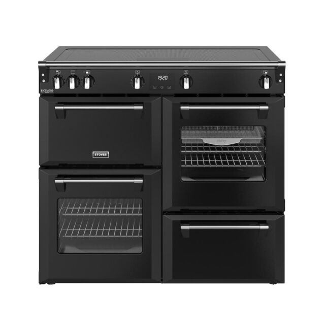 Stoves DX RCA RICH 100Ei ZLS 100cm Richmond DX Electric Induction Zoneless Range Cooker - Black