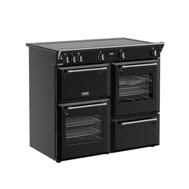 Stoves DX RCA RICH 100Ei ZLS 100cm Richmond DX Electric Induction Zoneless Range Cooker - Black