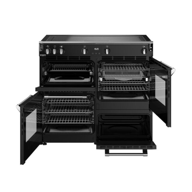 Stoves DX RCA RICH 100Ei ZLS 100cm Richmond DX Electric Induction Zoneless Range Cooker - Black