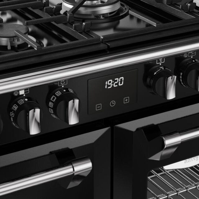 Stoves DX RCA RICH 110DF 110cm Richmond DX Dual Fuel Range Cooker - Black