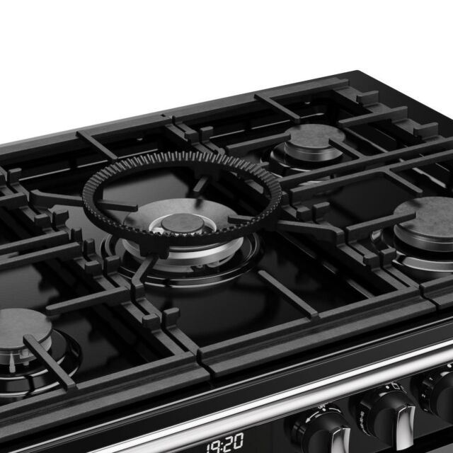 Stoves DX RCA RICH 110DF 110cm Richmond DX Dual Fuel Range Cooker - Black