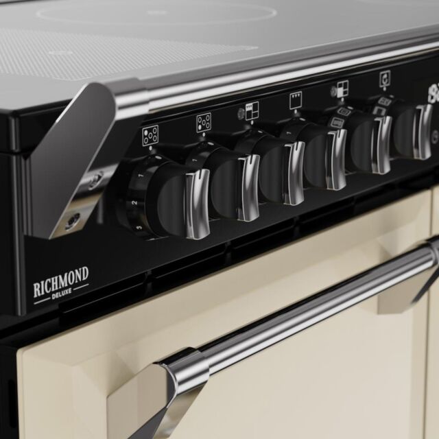 Stoves DX RCA RICH 110Ei RTY 110cm Richmond DX Electric Induction Rotary Range Cooker - Cream