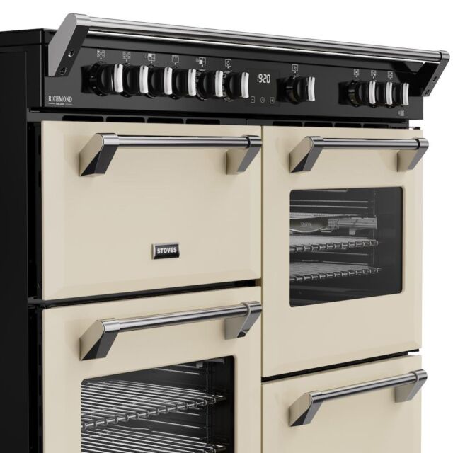 Stoves DX RCA RICH 110Ei RTY 110cm Richmond DX Electric Induction Rotary Range Cooker - Cream