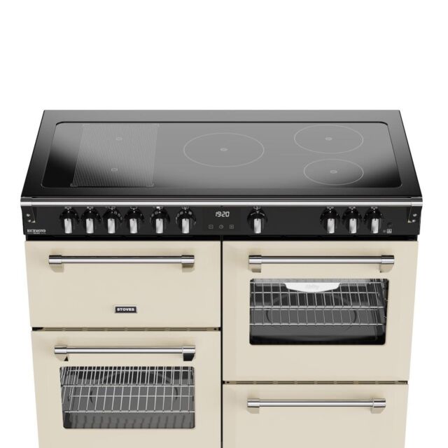 Stoves DX RCA RICH 110Ei RTY 110cm Richmond DX Electric Induction Rotary Range Cooker - Cream