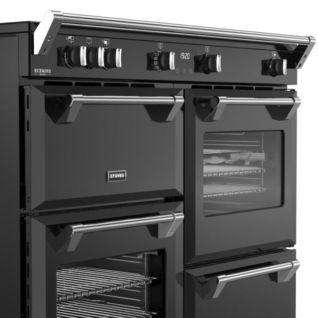 Stoves DX RCA RICH 110Ei ZLS 110cm Richmond DX Electric Induction Zoneless Range Cooker - Black
