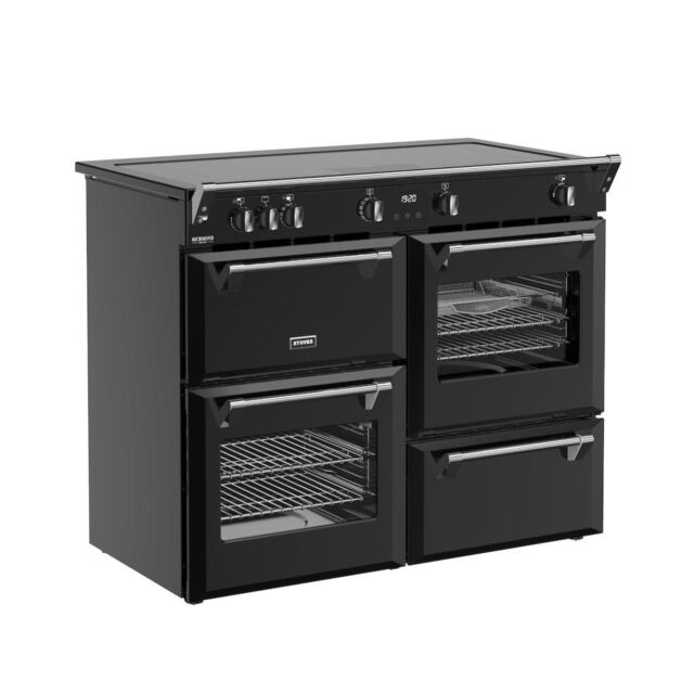 Stoves DX RCA RICH 110Ei ZLS 110cm Richmond DX Electric Induction Zoneless Range Cooker - Black