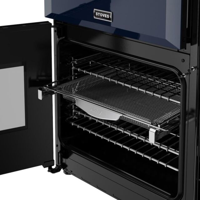 Stoves DX RCA RICH 90DF 90cm Richmond DX Dual Fuel Range Cooker - Midnight Blue