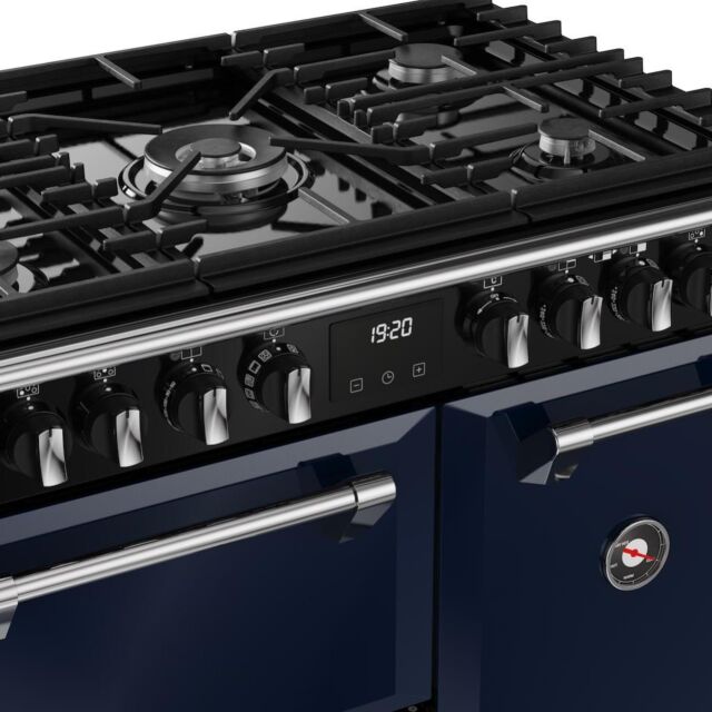Stoves DX RCA RICH 90DF 90cm Richmond DX Dual Fuel Range Cooker - Midnight Blue